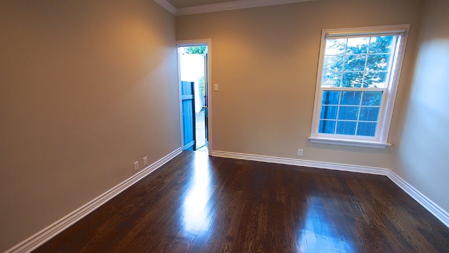 The master bedroom with your own door to your private patio